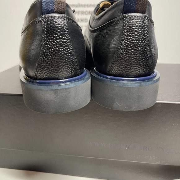 GEORGE BROWN BILT Janssen Cap Derby Oxford $295 leather Dress Shoe | Men\'s SZ 9 main image 12